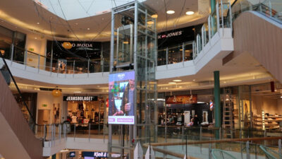 Foto från affärerna i Gallerian i Piteå.